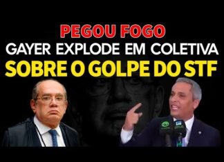 Coletiva de imprensa: a decisão INCONSTITUCIONAL de Gilmar Mendes sobre impeachment de ministros do STF