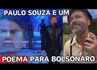 Águas turvas para atravessar: Paulo Souza recita para Bolsonaro