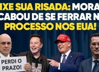 Moraes perde o prazo, não se defende e será condenado nos EUA!